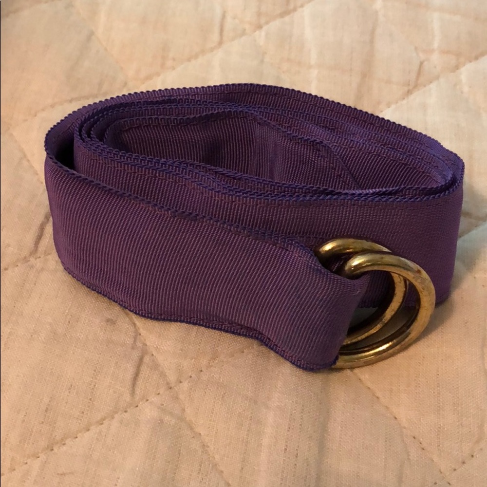 Ribbon Things Short Hills NJ Purple Ribbon Belt 44